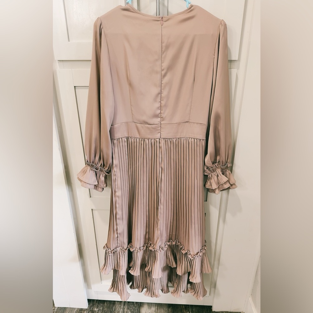 Dainty Jewells Pink Layered Dress - Picture 4 of 4